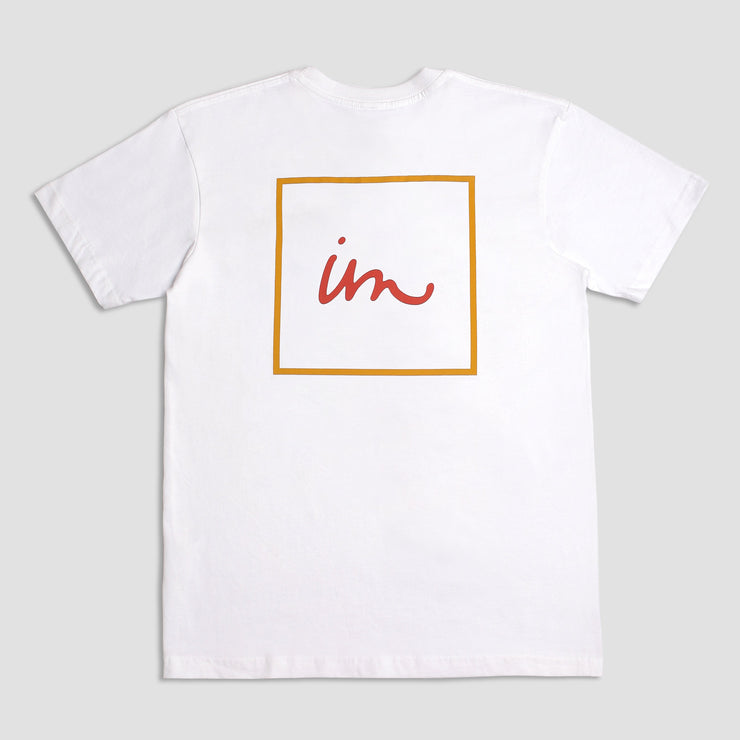 1x1 Outline T-Shirt - White