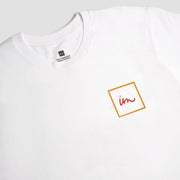 1x1 Outline T-Shirt - White