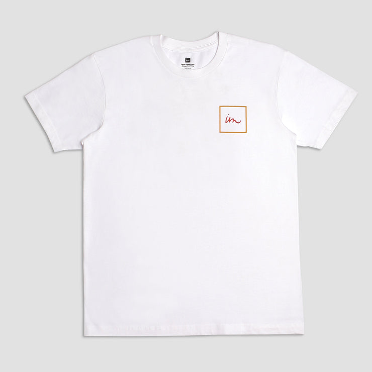 1x1 Outline T-Shirt - White