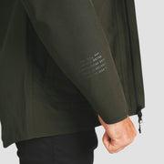 Avalon 3-Layer Waterproof Rain Jacket Olive