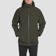 Avalon 3-Layer Waterproof Rain Jacket Olive