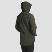 Avalon 3-Layer Waterproof Rain Jacket Olive