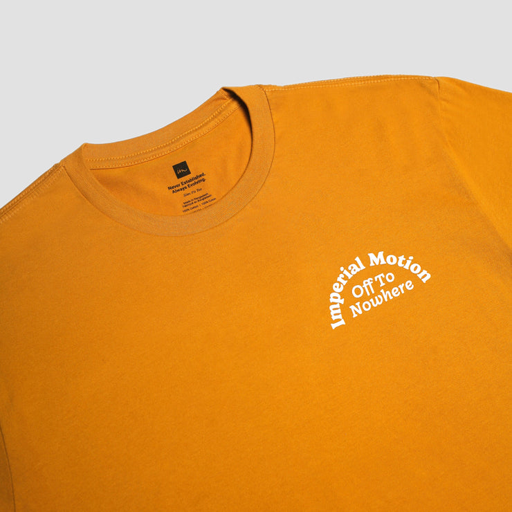 Camp Nowhere T-Shirt - Vintage Gold