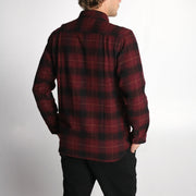 Claxton Flannel Oxblood