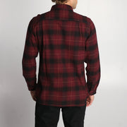 Claxton Flannel Oxblood