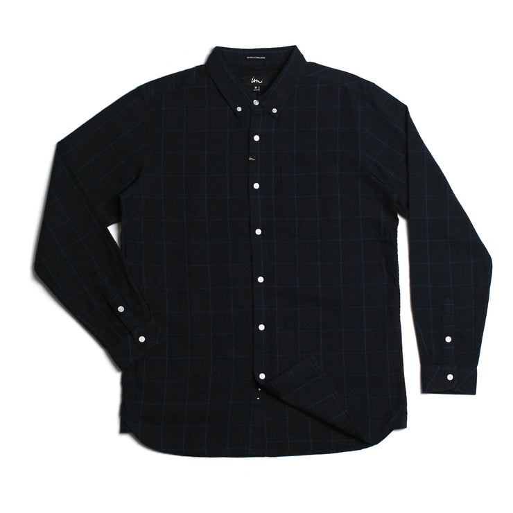 Claxton Flannel Navy
