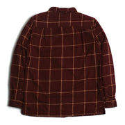 Claxton Flannel Red Mahogany