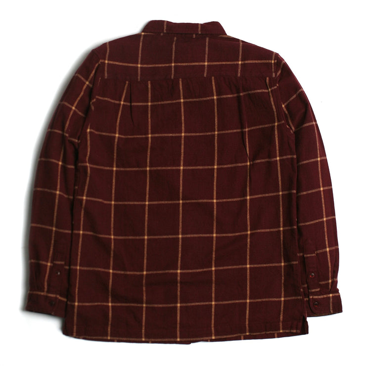 Claxton Flannel Red Mahogany