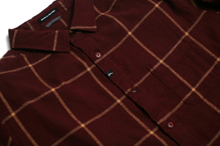 Claxton Flannel Red Mahogany