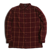Claxton Flannel Red Mahogany