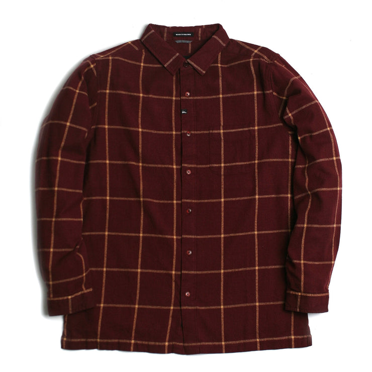 Claxton Flannel Red Mahogany