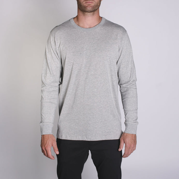 Density LS Premium T-Shirt Heather Grey