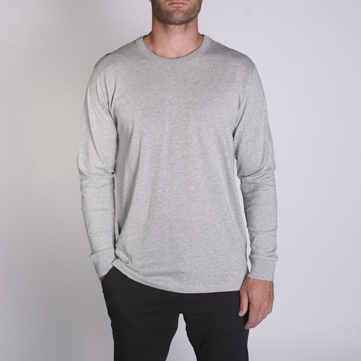 Density LS Premium T-Shirt Heather Grey