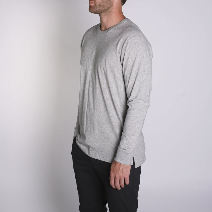 Density LS Premium T-Shirt Heather Grey