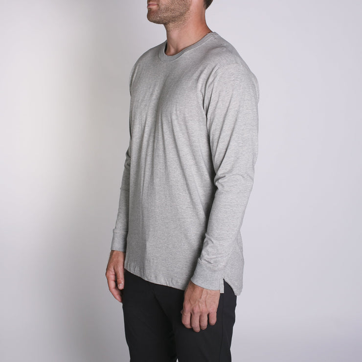 Density LS Premium T-Shirt Heather Grey