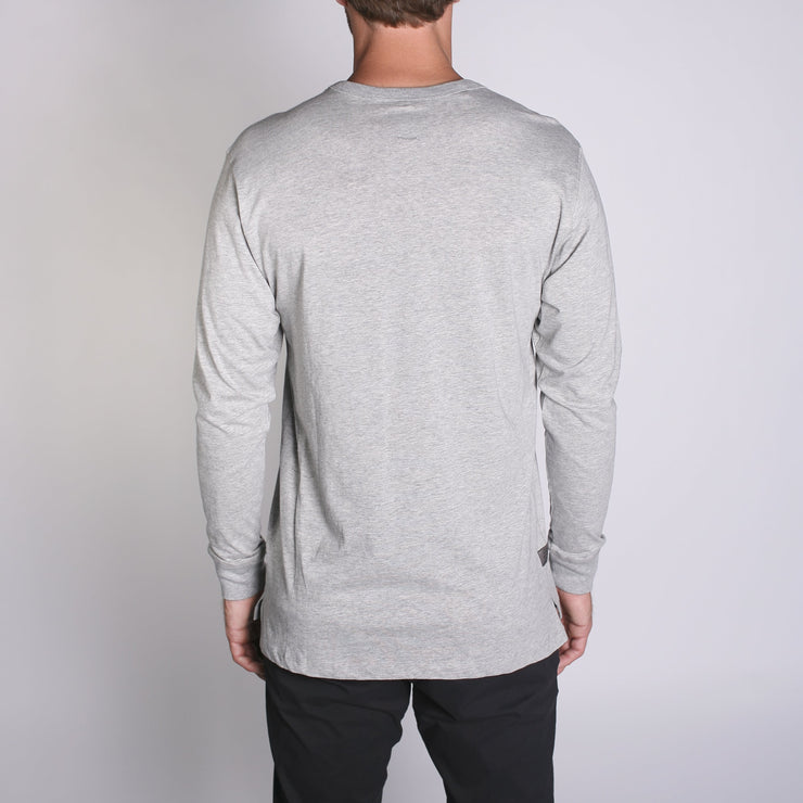 Density LS Premium T-Shirt Heather Grey