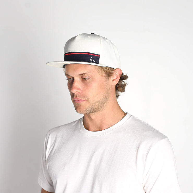 Journey Snapback Hat Natural