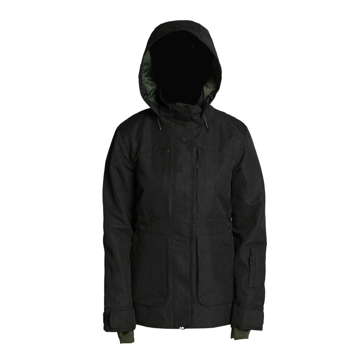 Lillian Jacket Insulated Black Washout