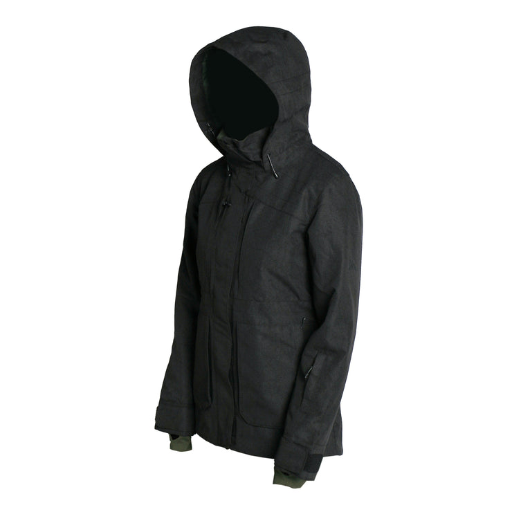 Lillian Jacket Shell Black Washout