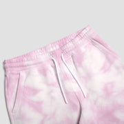 Loftloom Sweat Shorts Lilac Crystal Tie Dye