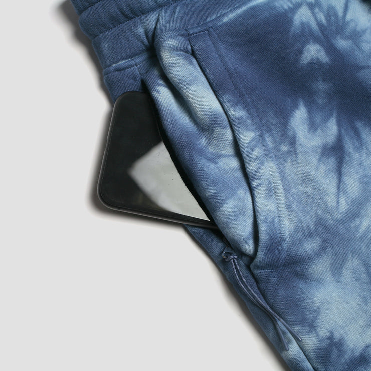 Loftloom Sweatpants Indigo Smoke Tie Dye