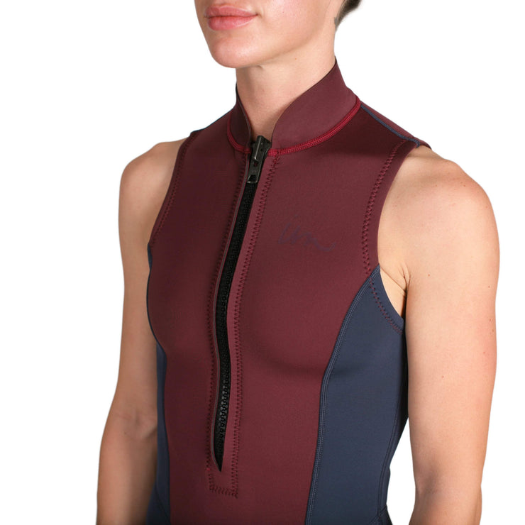 Luxxe Classic Spring Jane 2mm Navy Wine