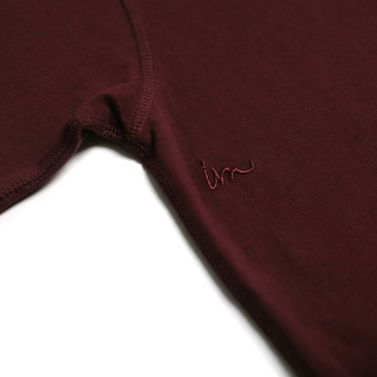 Density Premium T-Shirt Burgundy