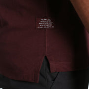 Density Premium T-Shirt Burgundy