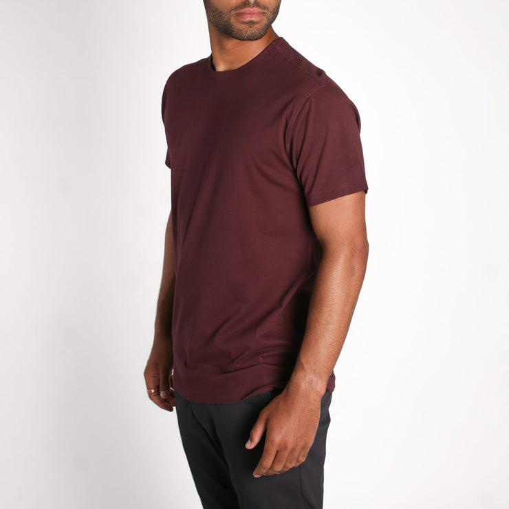 Density Premium T-Shirt Burgundy