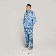 Loftloom Hoodie Indigo Smoke Tie Dye