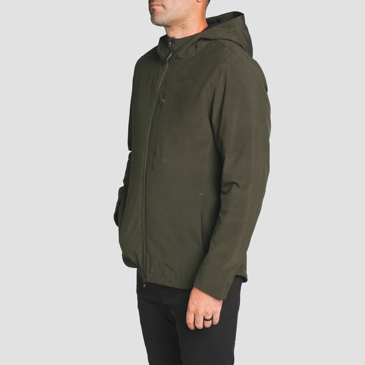 Millennium 2L Hooded Jacket Olive