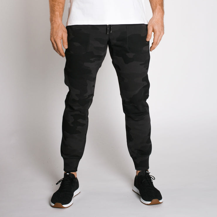 Mills Jogger Sweatpant Black Camo