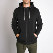 Mills Zip Up Sweatshirt Coal