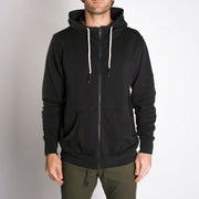 Mills Zip Up Sweatshirt Coal