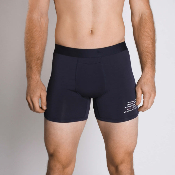 Mode Boxer Brief 3.5" Navy