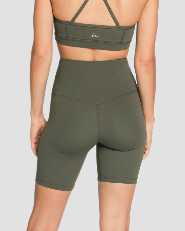 Solo 7" Biker Short Olive