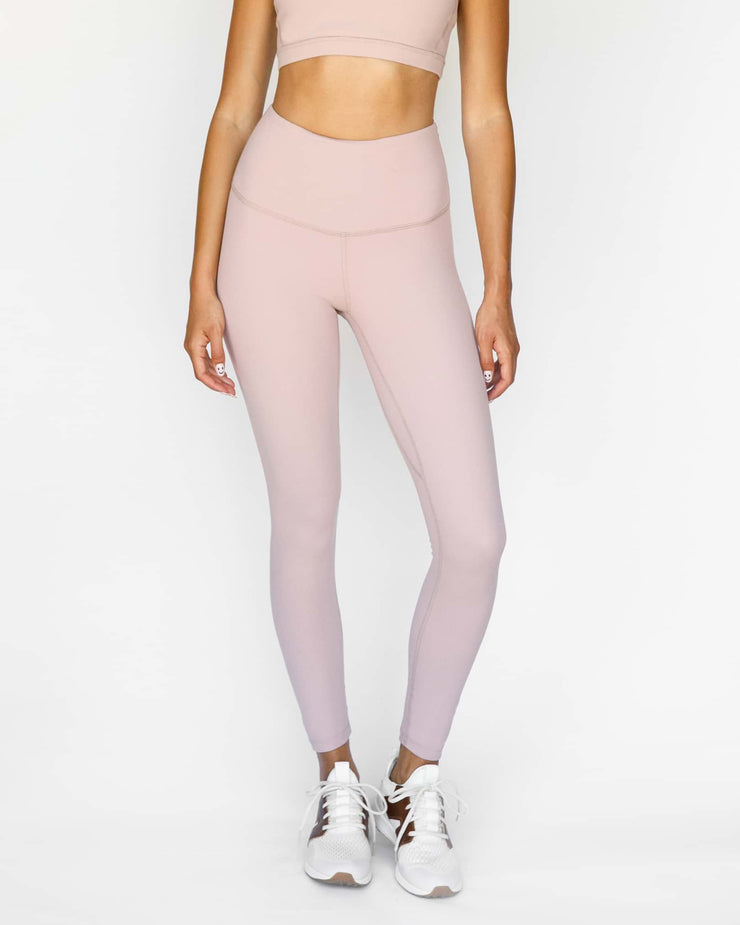 Solo 7/8 High Waisted Legging Mauve