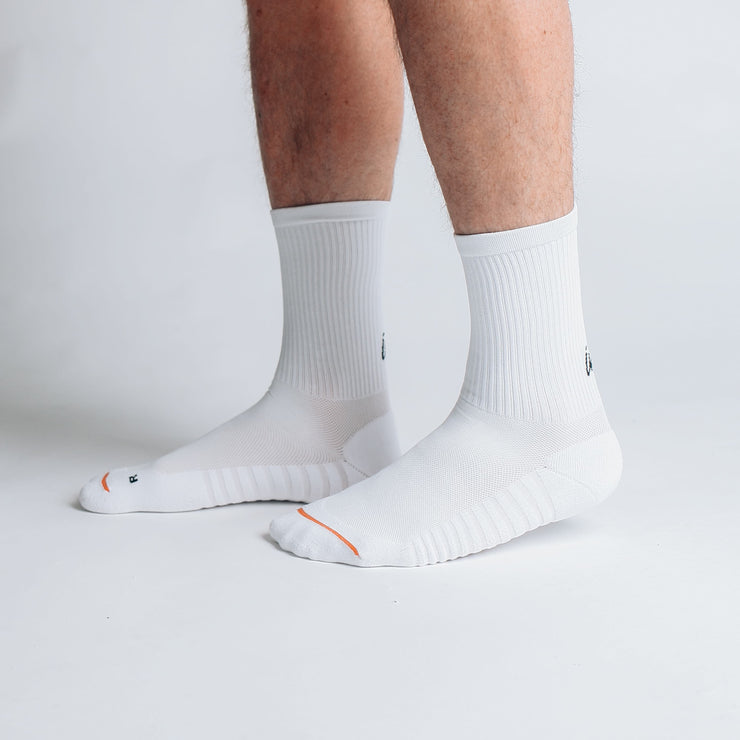 System Crew Sock White