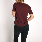 Density Women's Premium T-Shirt Burgundy