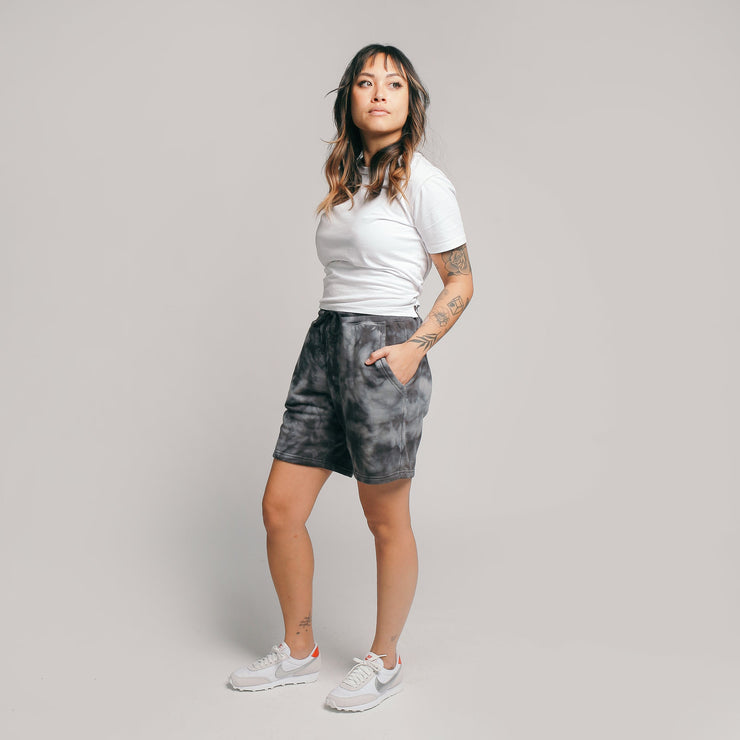 Loftloom Sweat Shorts Satellite Tie Dye