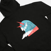 Wicked Waves Hoodie Black