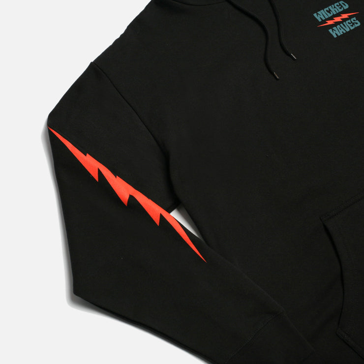 Wicked Waves Hoodie Black