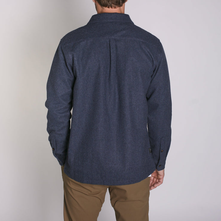 Winthrop Woolly Flannel Navy