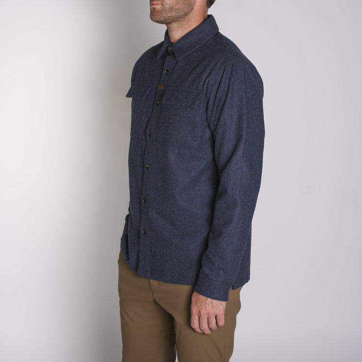 Winthrop Woolly Flannel Navy