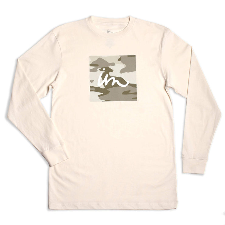 1x1 Camo Premium LS T-Shirt Bone