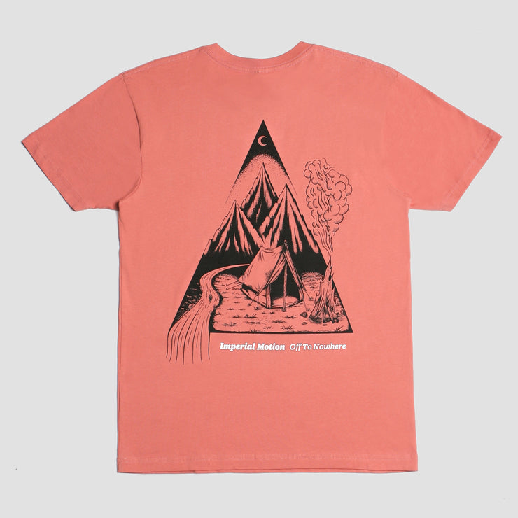 Camp Nowhere T-Shirt - Dusty Rose