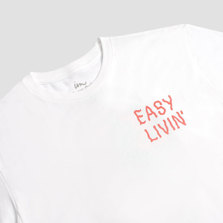 Easy Livin T-Shirt - White