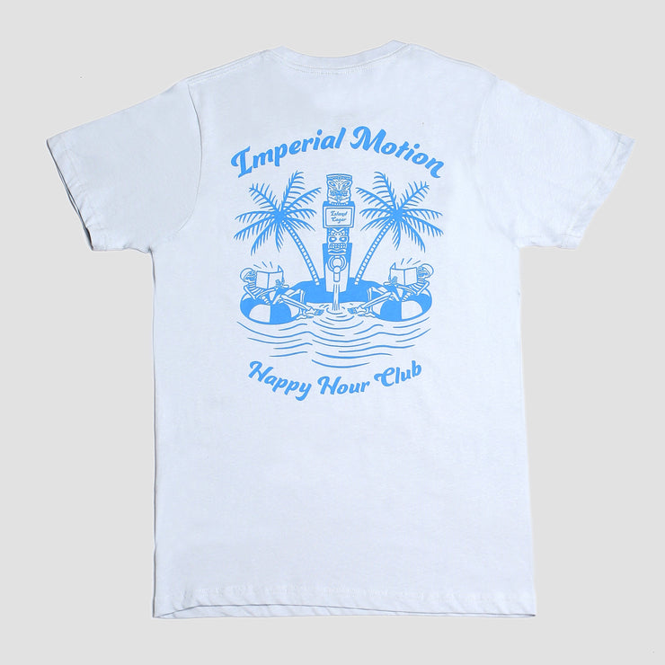 Happy Hour T-Shirt - Blue Fog