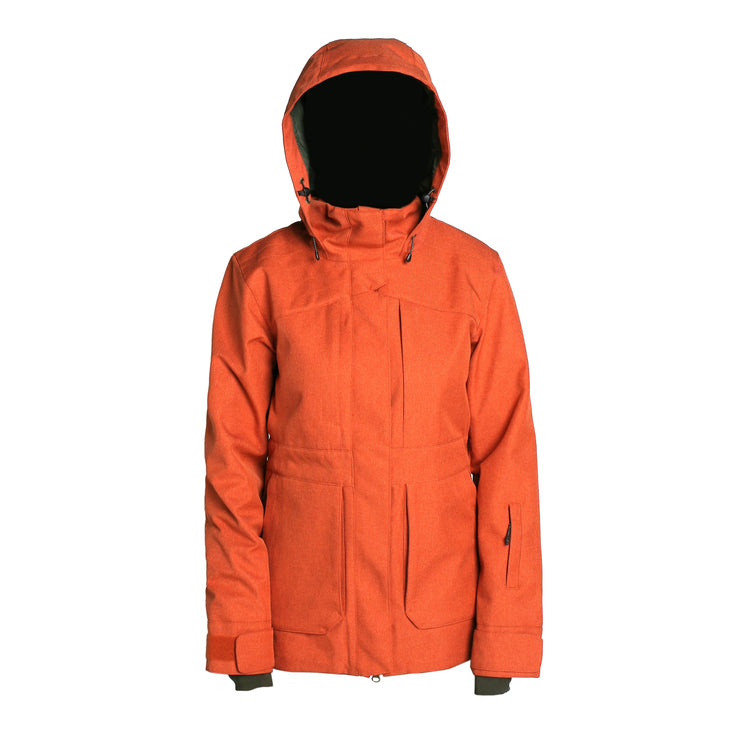 Lillian Jacket Insulated Terracotta Melange