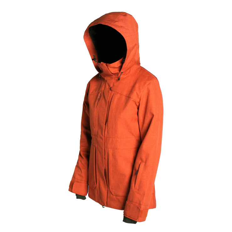 Lillian Jacket Insulated Terracotta Melange